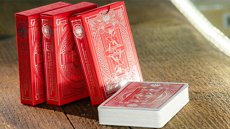 Pinocchio Playing Cards By Elettra Deganello (Red or Blue)