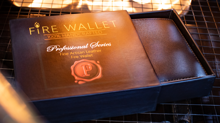The Professional's Fire Wallet (Gimmick And Online Instructions)