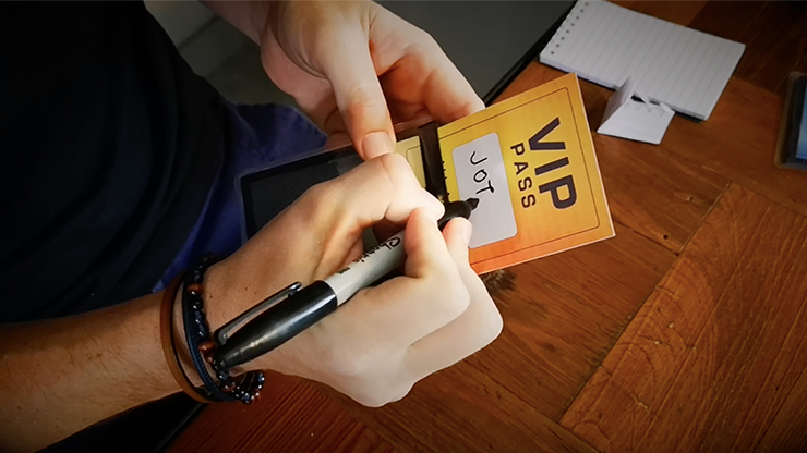 VIP PASS (Gimmick and Online Instructions) by JOTA - Trick