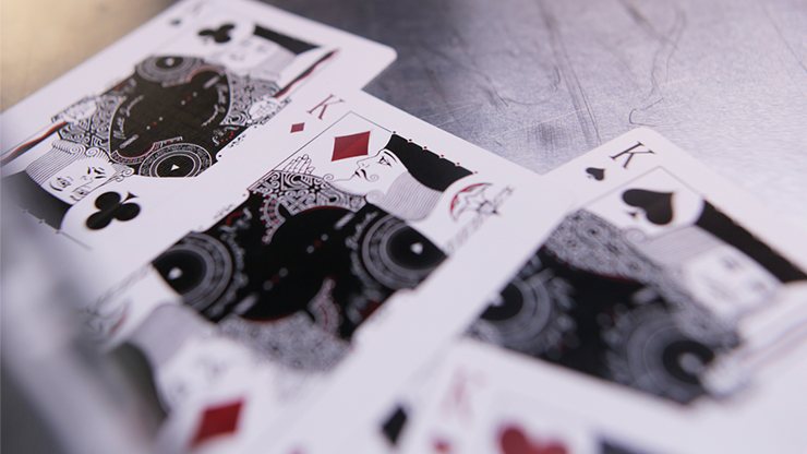 Gambler's Playing Cards (Borderless Black) By Christofer Lacoste And Drop Thirty Two