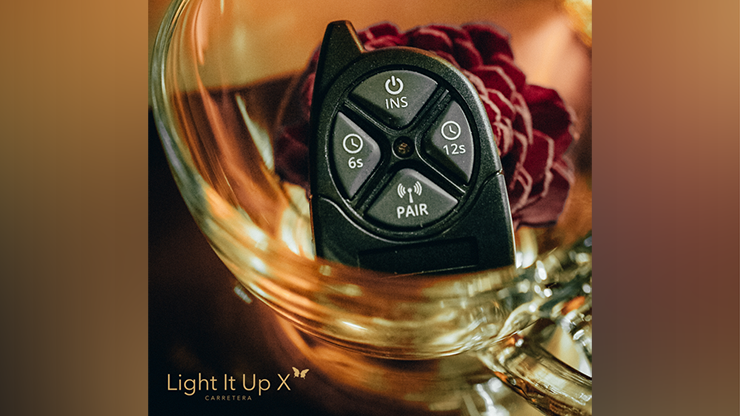 Limited Edition Light It Up Scarlet Shine Edition (Gimmicks, Remote and Online Instructions) by SansMinds - Trick