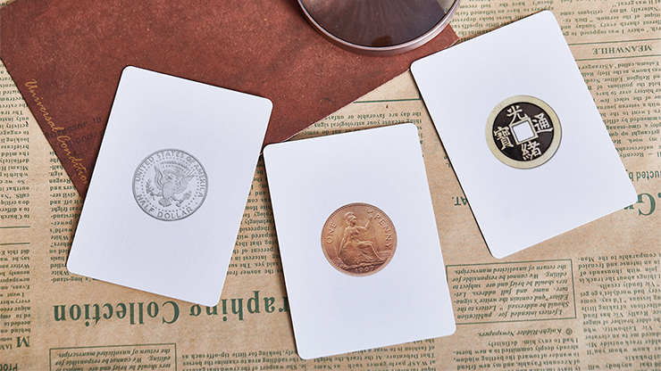 Bicycle Chic Gaff (Blue) Playing Cards by Bocopo