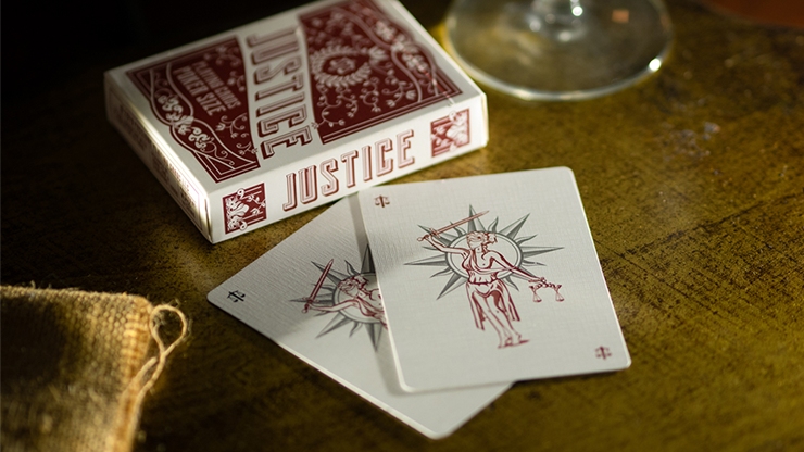 Justice (Red) Playing Cards