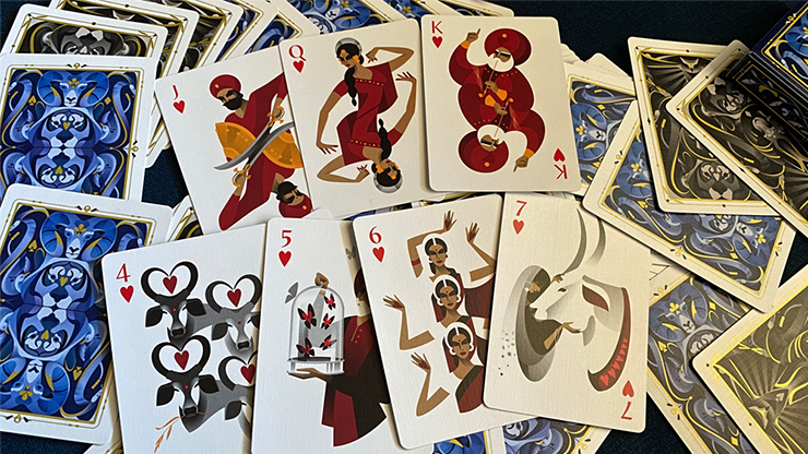 5Th Kingdom Semi-Transformation (Player Standard Edition Blue 2 Way) Playing Cards