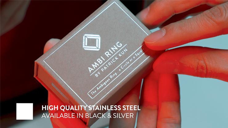 Ambi Ring Black by Patrick Kun - Trick