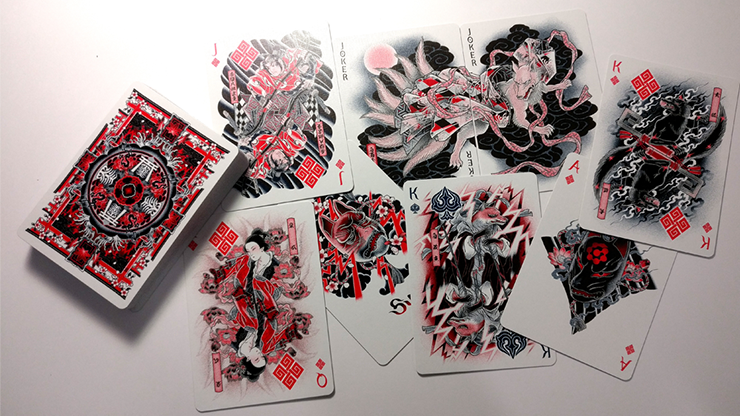 Bicycle Sumi Kitsune Tale Teller Playing Cards by Card Experiment
