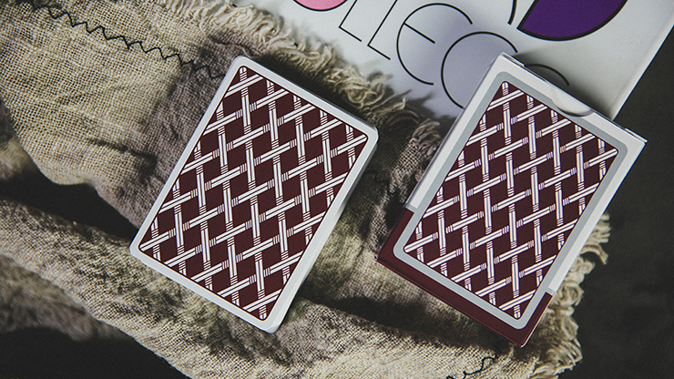 Card College (Red) Playing Cards by Robert Giobbi and TCC Presents