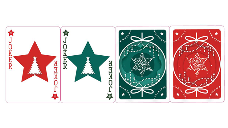 Christmas Playing Cards (Red) by TCC