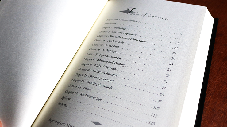 Coney Island Fakir Deluxe (Signed and Numbered) - Book