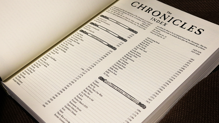 Chronicles Deluxe (Signed and Numbered) by Karl Fulves