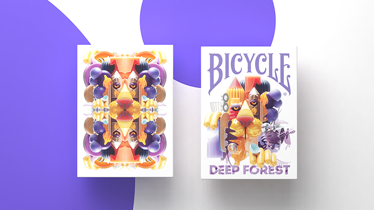 Deep Forest Playing Cards By Riffle Shuffle