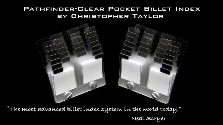 The Path-Finder Clear Pocket Index Single (Gimmick and Online Instructions) by Christopher Taylor - Trick