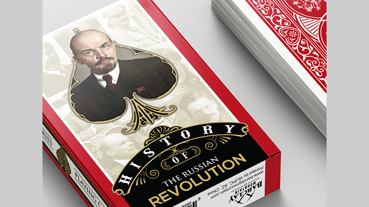 History Of Russian Revolution Playing Cards