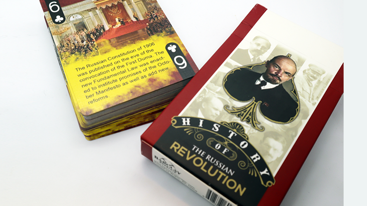 History Of Russian Revolution Playing Cards