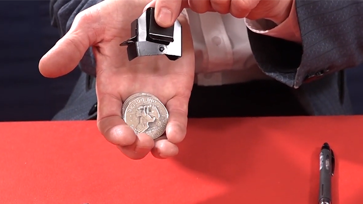 Trevor Duffy's Coin Dropper LEFT HANDED (Whole Dollar) by Trevor Duffy