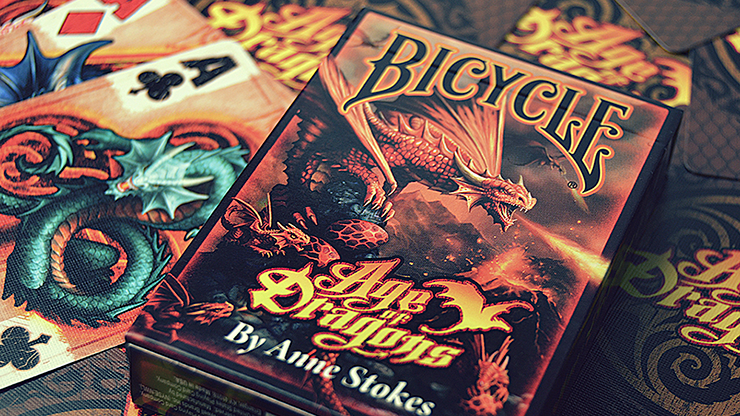 Bicycle Anne Stokes Age of Dragons Playing Cards by USPCC