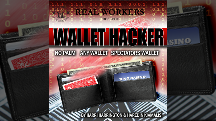Wallet Hacker RED (Gimmicks and Online Instruction) by Joel Dickinson - Trick