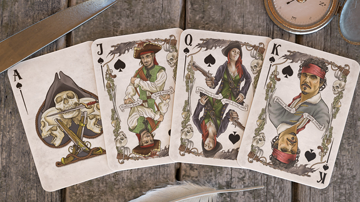 The Pirate Deck (colorized) Playing Cards