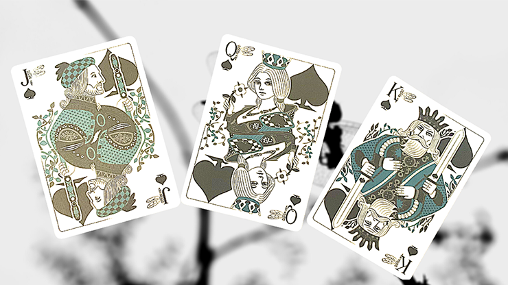 Bicycle Dragonfly (Tan) Playing Cards