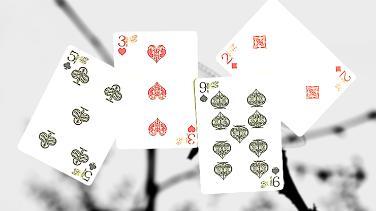 Bicycle Dragonfly (Tan) Playing Cards