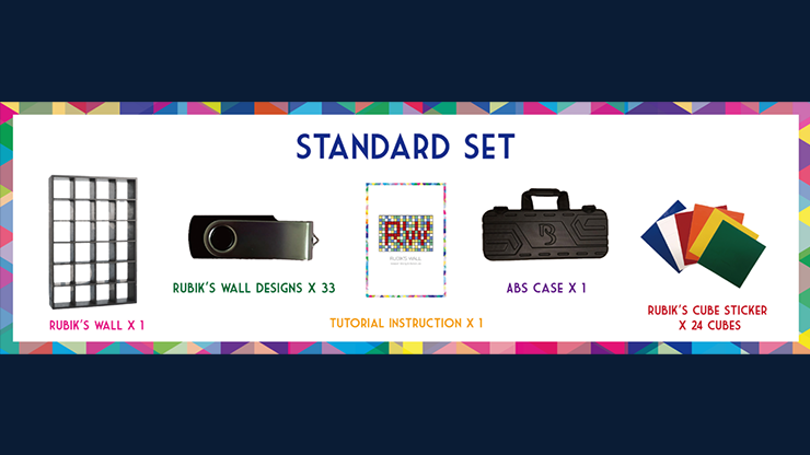 RUBIKS WALL Standard Set by Bond Lee - Trick
