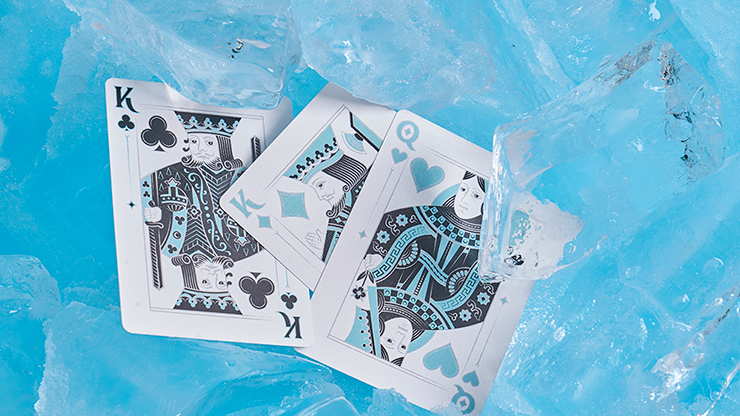 Solokid Cyan Playing Cards by SOLOKID Playing Cards