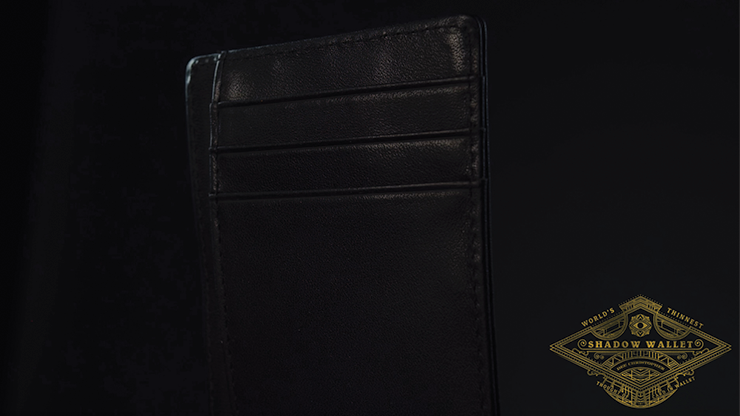 Shadow Wallet Carbon Fiber or Black Leather (Gimmick and Online Instructions) by Dee Christopher and 1914