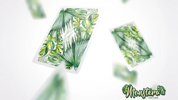 Monstera (Green) Playing Cards by TCC Presents