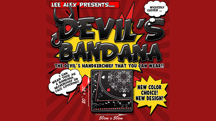 Devil's Bandana (Black) by Lee Alex - Trick