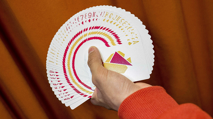 Flexible Gradients Orange Playing Cards by TCC