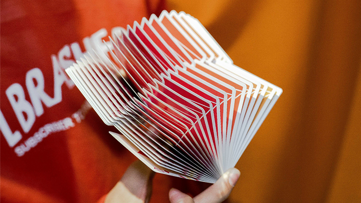 Flexible Gradients Orange Playing Cards by TCC