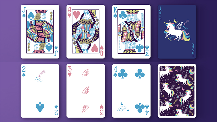 Unicorn Playing Cards by TCC