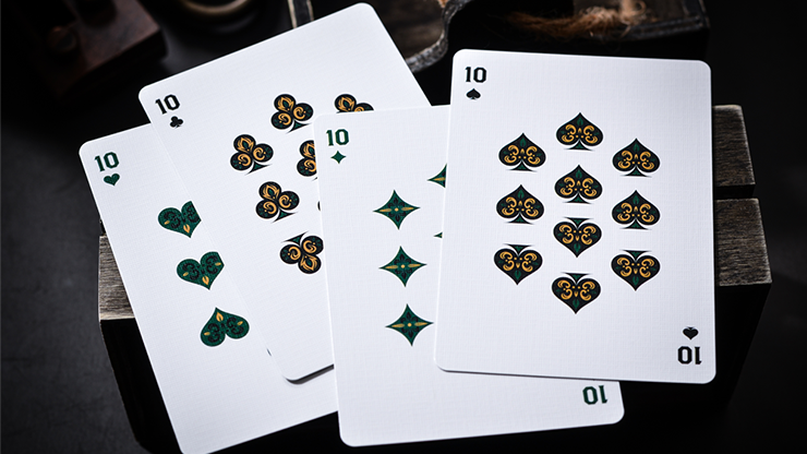 The Secret (Emerald Edition) Playing Cards by Riffle Shuffle