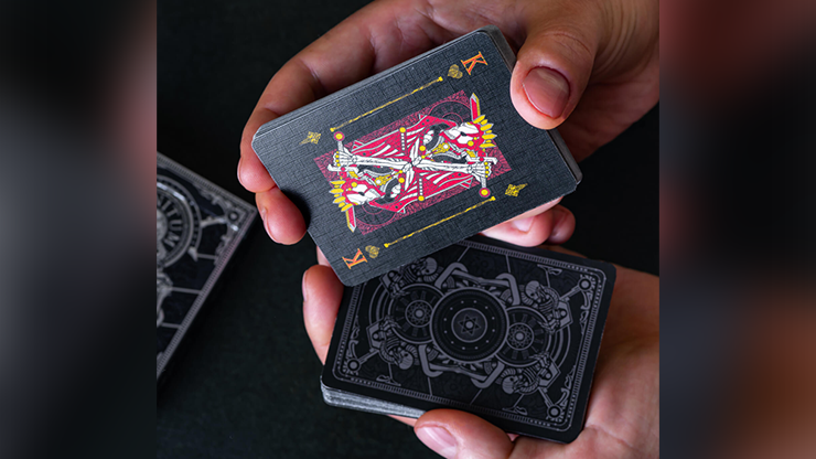 INFINITUM (Midnight Black) Playing Cards
