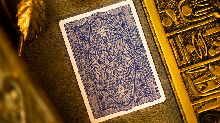 Gods of Egypt (Blue) Playing Cards by Divine Playing Cards