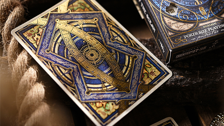 Eye of the Ocean Solis (Blue) Playing Cards