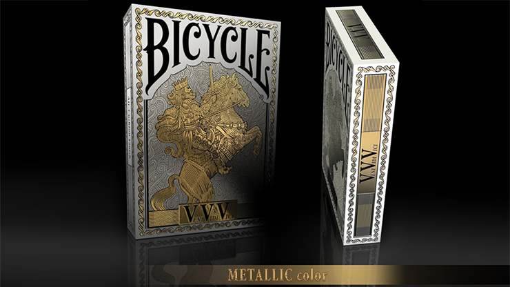 Bicycle VeniVidiVici Metallic Playing Cards by Collectable Playing Cards