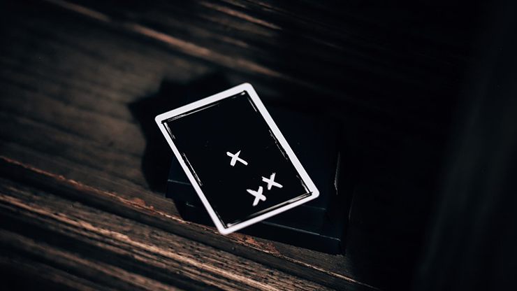 X Deck (Black) Playing Cards by Alex Pandrea