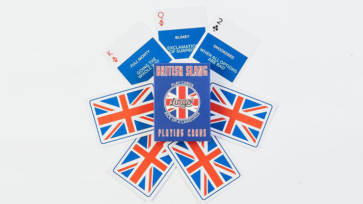 Lingo (British Slang) Plying Cards