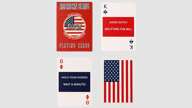 Lingo (American Slang) Plying Cards