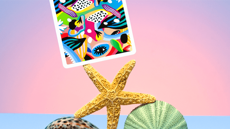 2021 Summer Collection: Ocean Gilded Playing Cards by CardCutz