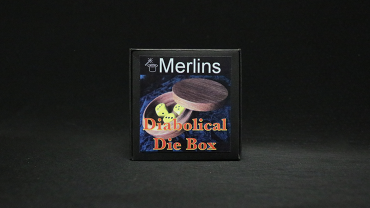Deluxe Diabolical Die Box (Merlins Premier Range) by Merlins Magic - Trick