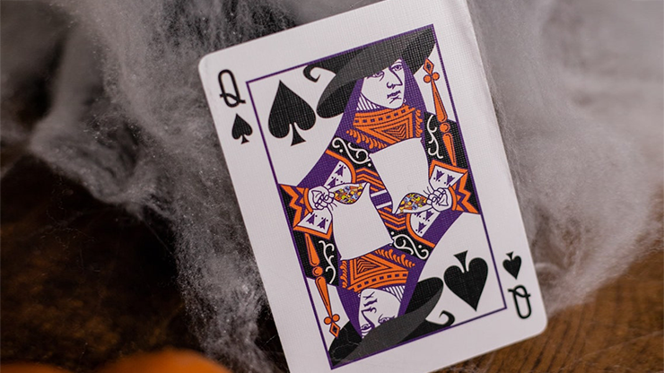 Carvers V2 Pumpkin Playing Cards by OPC