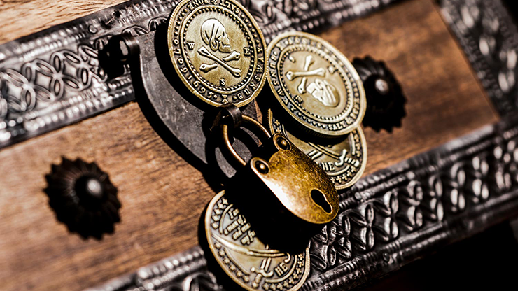 Pirate Coins (Half- Dollar) by Ellusionist