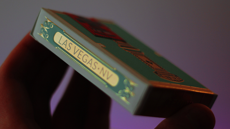 Gemini Casino (Deluxe Edition) Turquoise Playing Cards  by Gemini