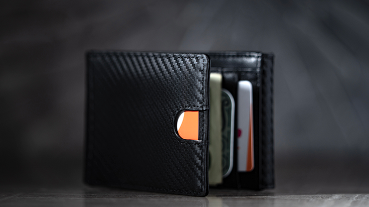 FPS Zeta Wallet Black (Gimmicks and Online Instructions) by Magic Firm Brent Braun