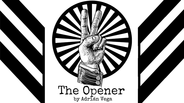 THE OPENER BLUE (Gimmicks and Online Instructions) by Adrian Vega - Trick