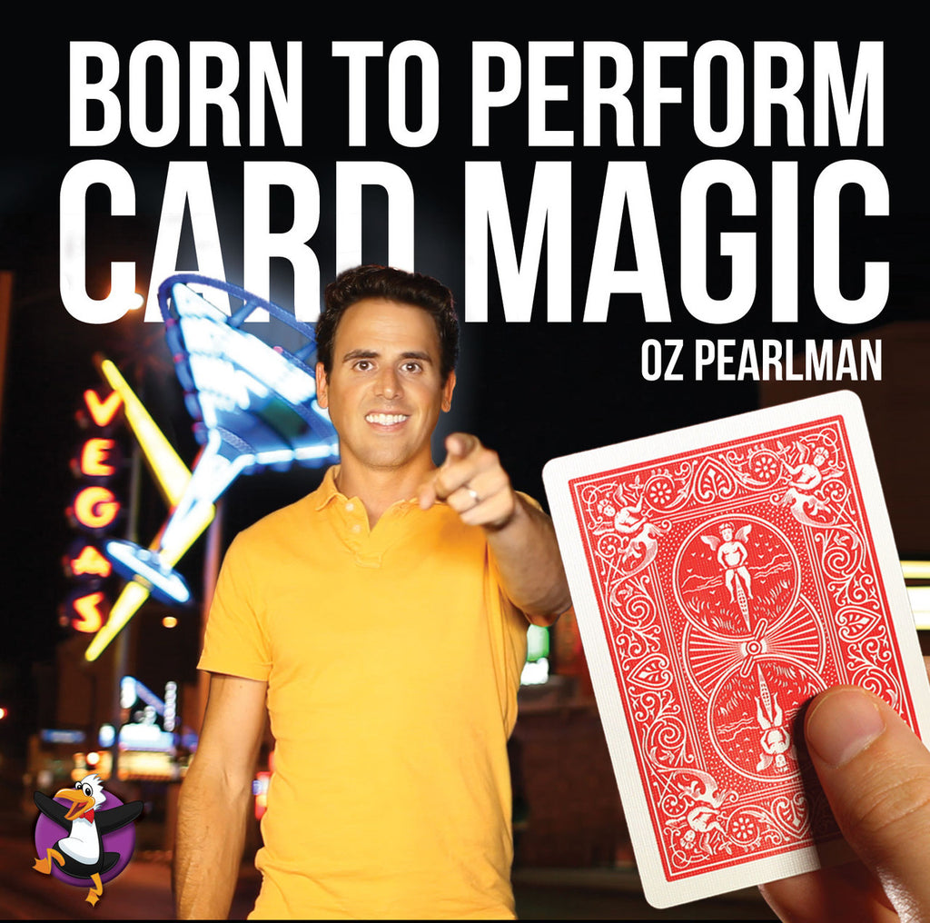 Born to Perform Card Magic by Oz Pearlman (DVD)