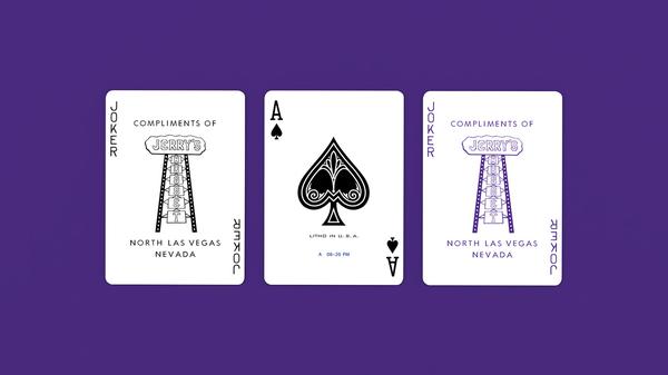 Jerry's Nugget Playing Cards Royal Purple Edition