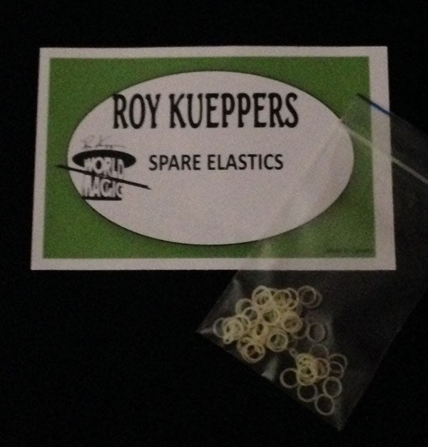 Spare Elastics (25 Each) For Flipper Coins Roy Kueppers